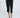 Fly front invisible zipper pedal pusher pant