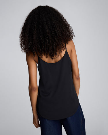 Blusa de tiras con escote redondo para mujer