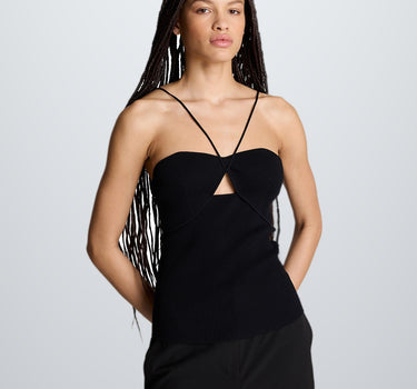 Blusa de tiras para mujer halter