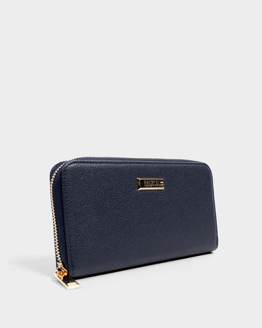 Billetera con cremallera para mujer