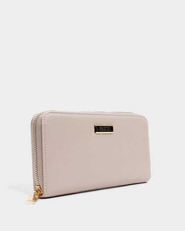 Billetera con cremallera para mujer