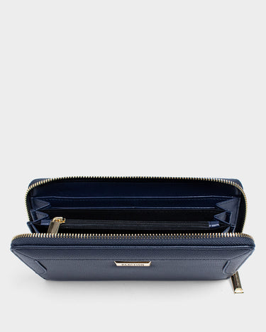 Billetera para mujer zip around
