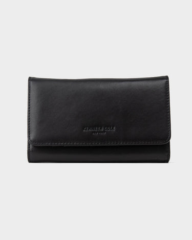 Billetera con bolsillo de cuero para mujer ember