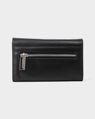 Billetera con bolsillo de cuero para mujer ember