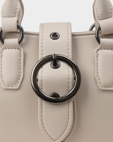 Cartera tipo satchel para mujer ace metal glam