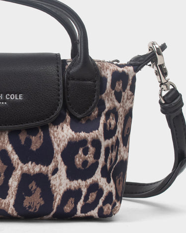 Cartera tipo cross body para mujer savage print