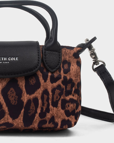 Cartera tipo cross body para mujer savage print