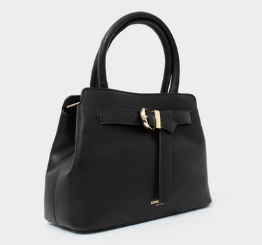 Cartera tipo satchel para mujer buckled up