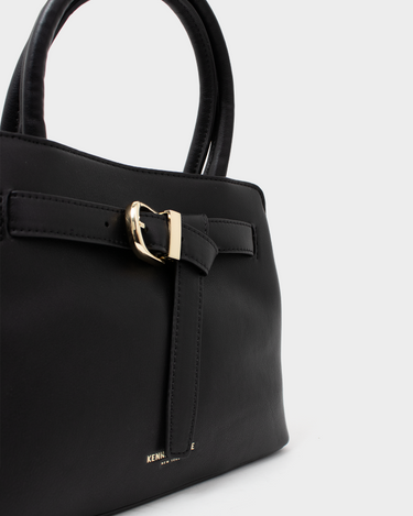 Cartera tipo satchel para mujer buckled up