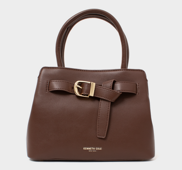 Cartera tipo satchel para mujer buckled up