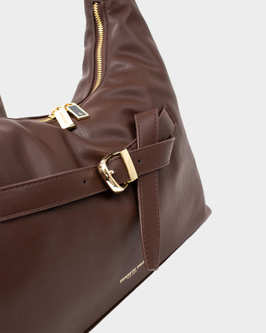 Cartera tipo hobo para mujer buckled up