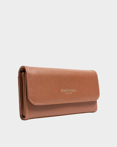 Billetera con solapa para mujer luma
