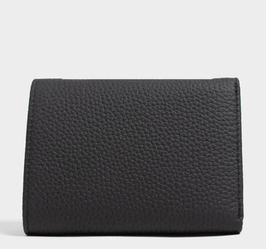 Billetera tríptica de cuero para mujer luxa