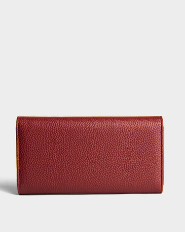 Billetera con solapa para mujer tailored chic