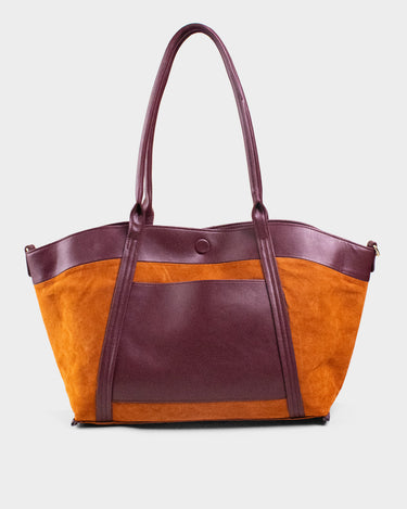 Cartera doble manija reversible para mujer playformal bloom