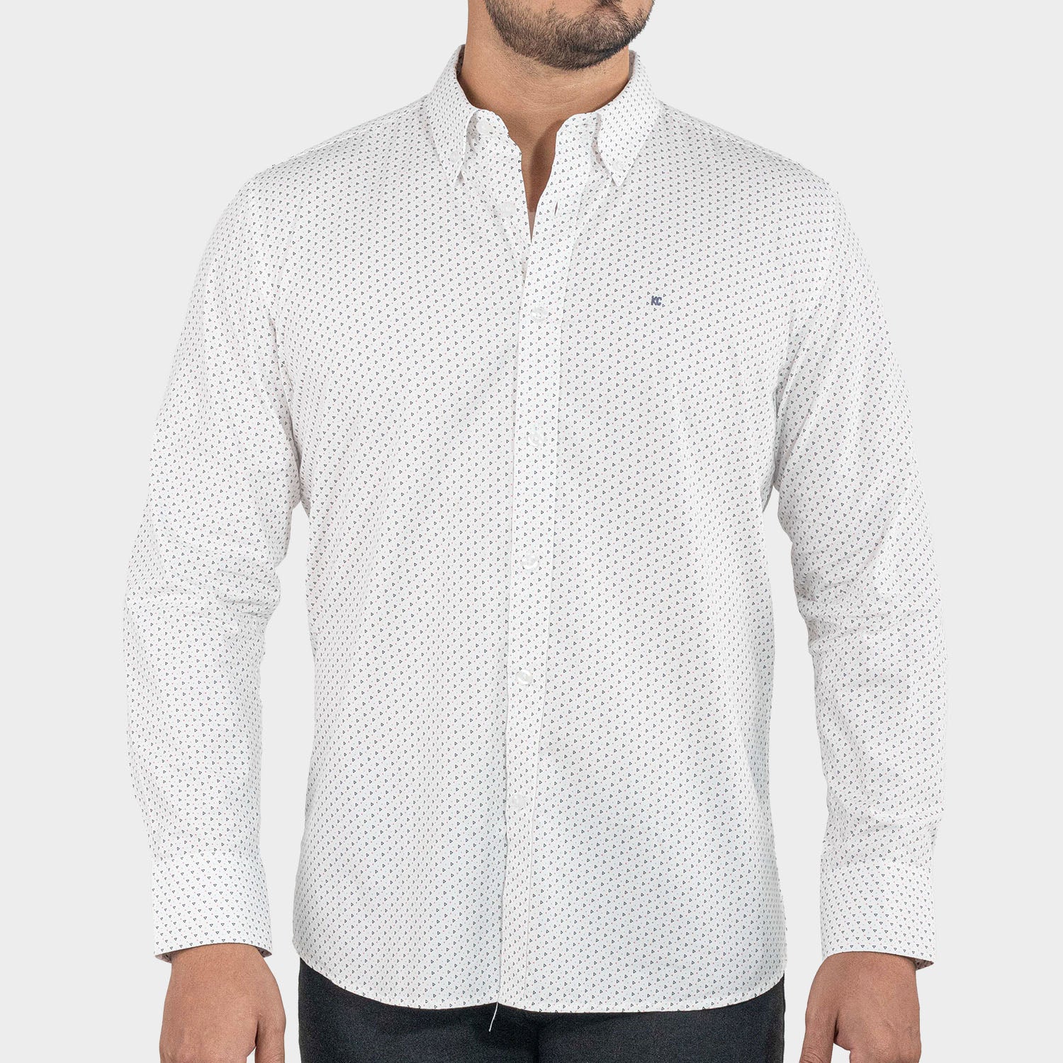 Camisa de vestir manga larga