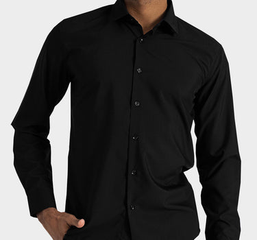 Camisa manga larga fondo entero para hombre