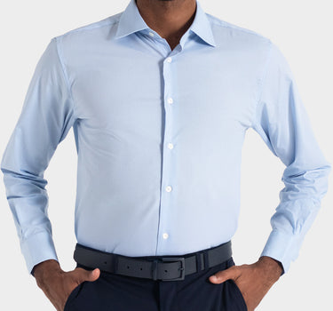 Camisa manga larga fondo entero para hombre