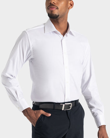 Camisa manga larga fondo entero para hombre
