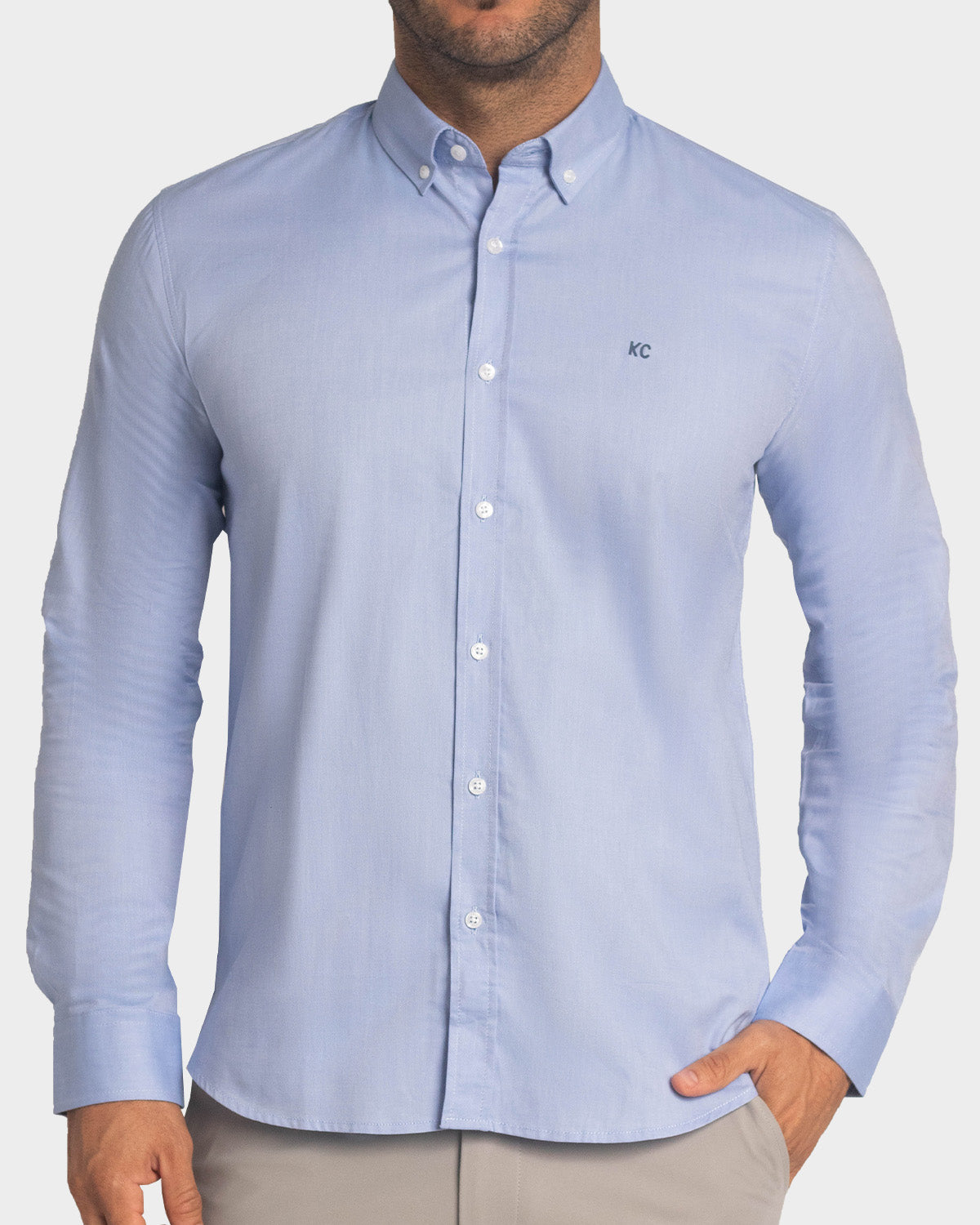 Camisa manga larga para hombre
