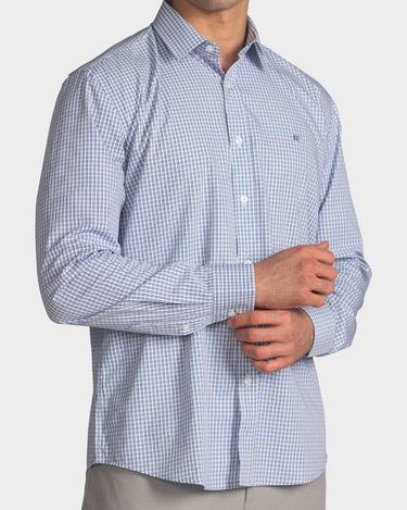 Camisa casual manga larga para hombre