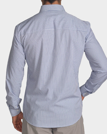 Camisa casual manga larga para hombre