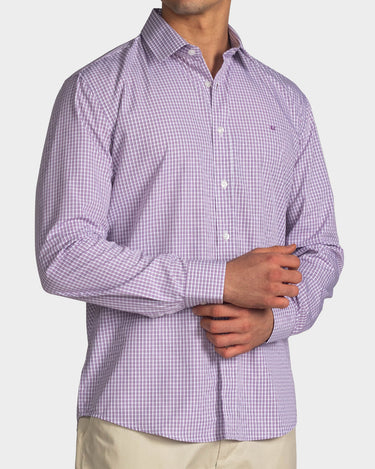Camisa casual manga larga para hombre