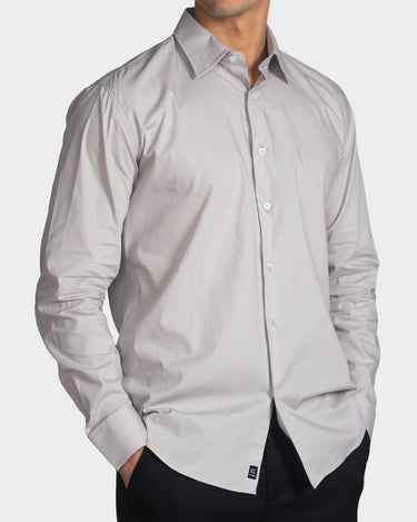 Camisa de vestir manga larga para hombre