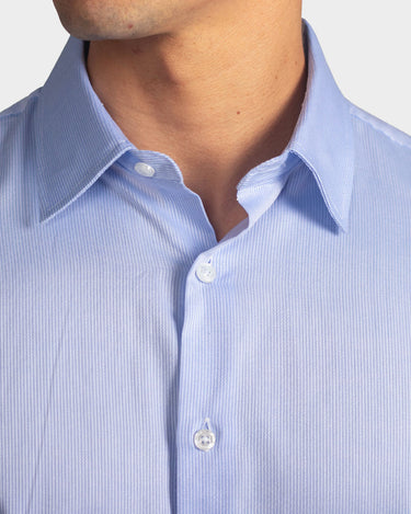 Camisa de vestir manga larga para hombre