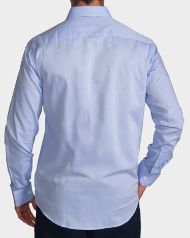 Camisa de vestir manga larga para hombre