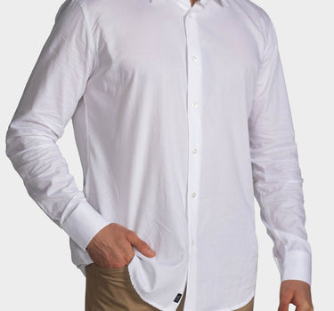 Camisa de vestir manga larga para hombre