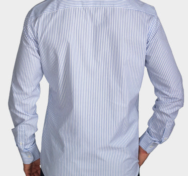 Camisa manga larga para hombre blue