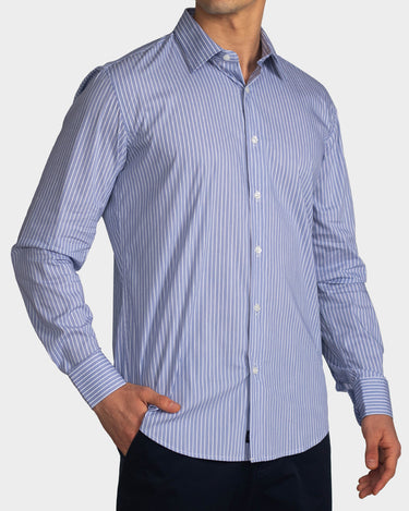 Camisa de vestir manga larga para hombre
