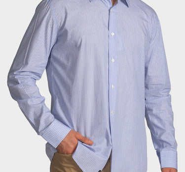 Camisa de vestir manga larga para hombre