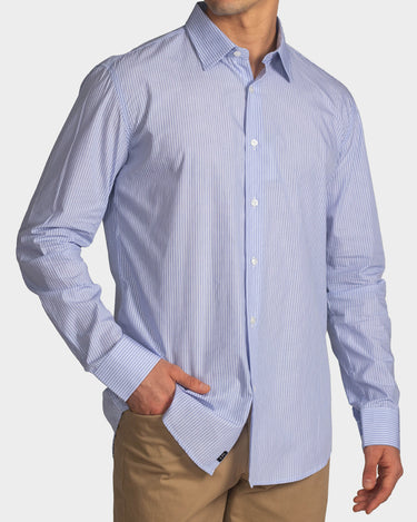Camisa de vestir manga larga para hombre
