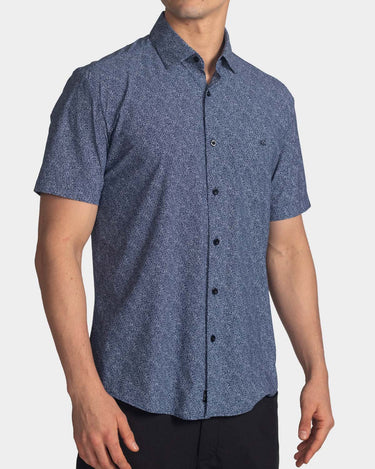 Camisa manga corta para hombre navy
