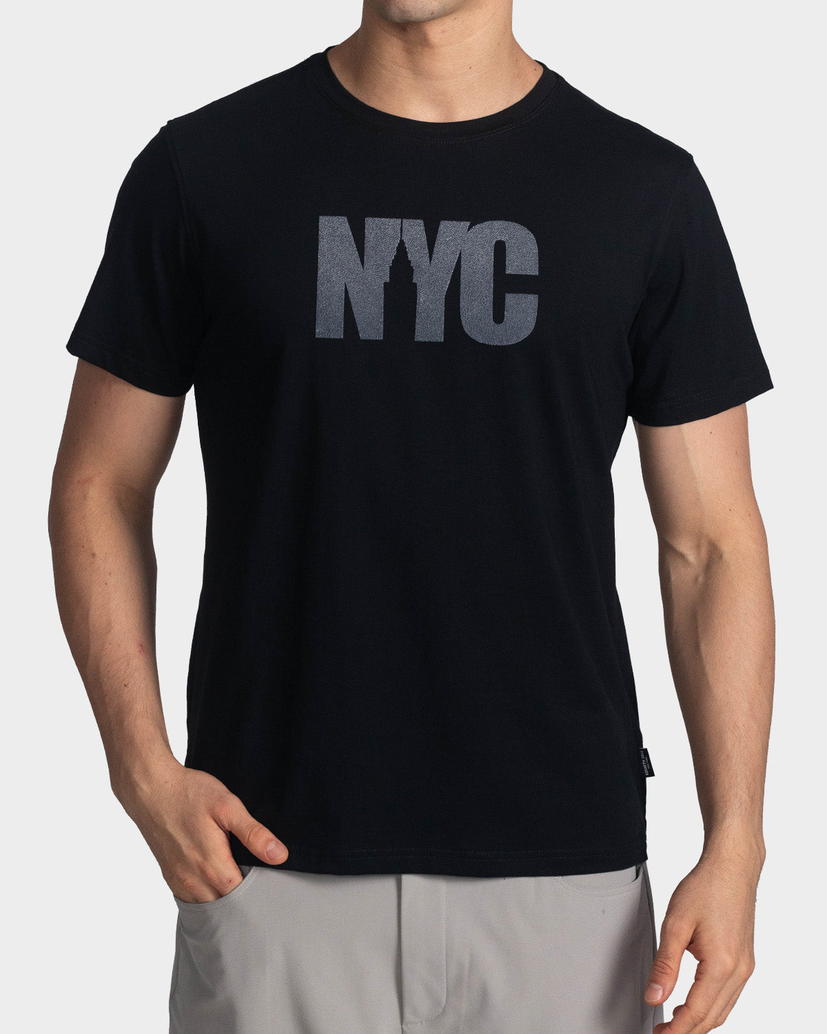 Camiseta fondo entero para hombre