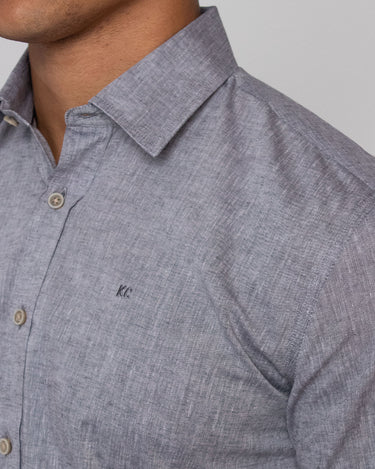 Camisa manga corta para hombre black