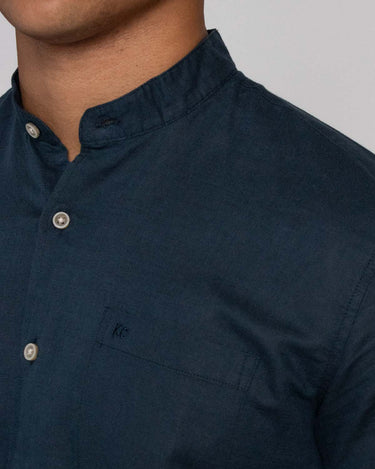 Camisa casual manga larga para hombre