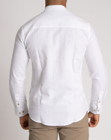 Camisa casual manga larga para hombre
