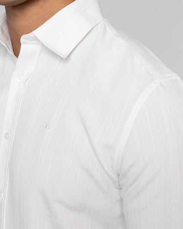 Camisa casual manga larga para hombre