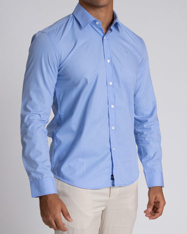 Camisa casual manga larga para hombre