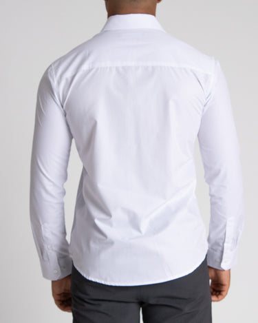 Camisa casual manga larga para hombre