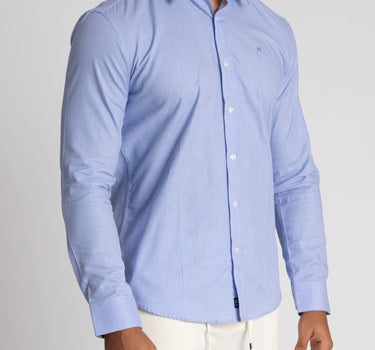 Camisa casual manga larga para hombre