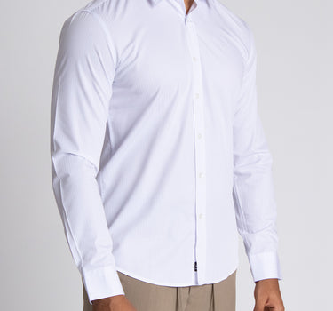 Camisa casual manga larga para hombre