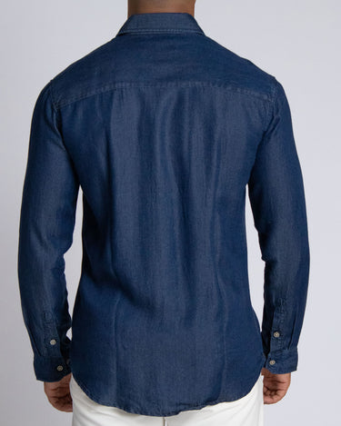 Camisa casual manga larga para hombre