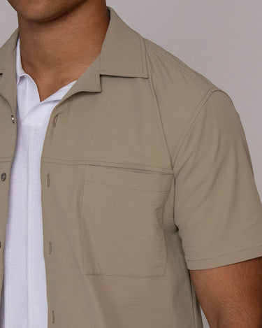 Camisa manga corta para hombre
