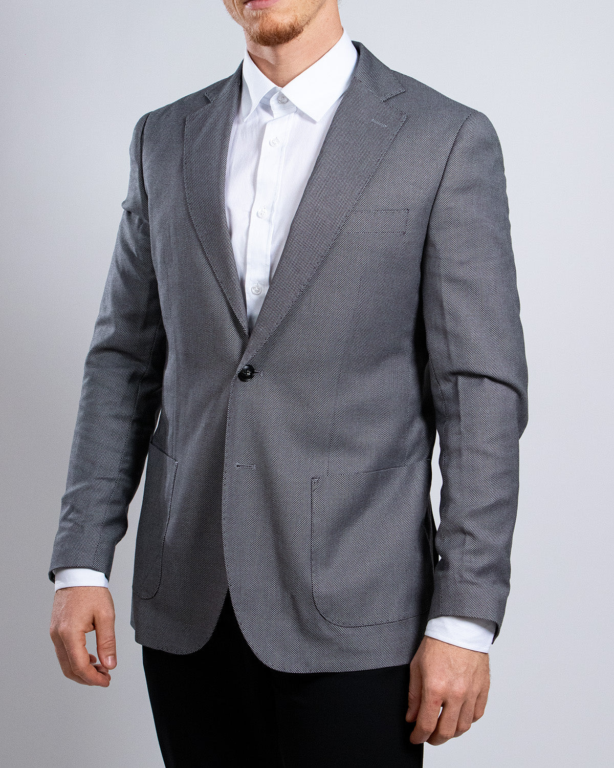 Americana casual para hombre grey