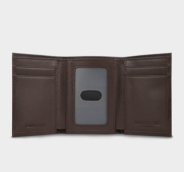 Billetera de cuero para hombre cass money