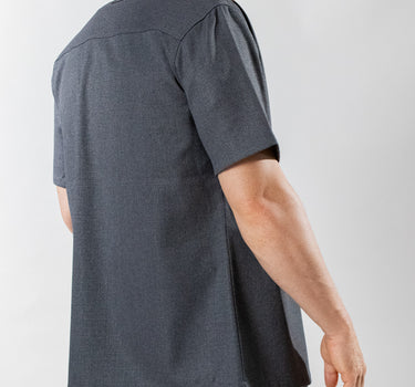 Camisa casual manga corta diseño clásico regular fit para hombre